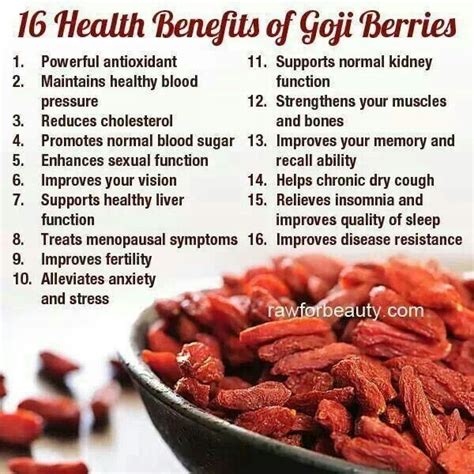 The Goji Berry Health Benefits: These berries are known to help with diabetes for the simple ...