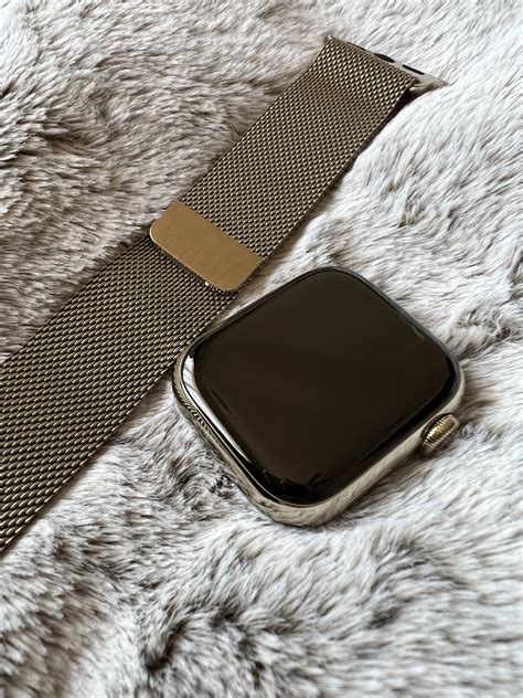 Series 7 Stainless Steel Gold 41mm : r/AppleWatch