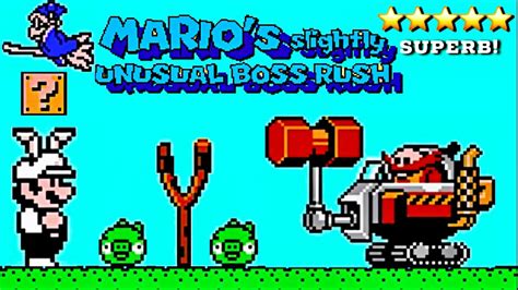 Mario's Unusual Boss Rush|Review & Playthrough|PC Game #supermariobros #longplay #playthrough ...