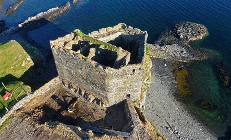 Mingary Castle: An Octocopter View of Mingary