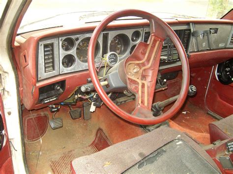 1985 S10 Blazer Interior