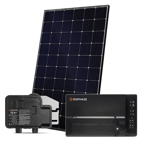 Grid-Tie Solar Power Kit With 3,960 Watts of Panels and Enphase IQ7+ Microinverters | Solar ...