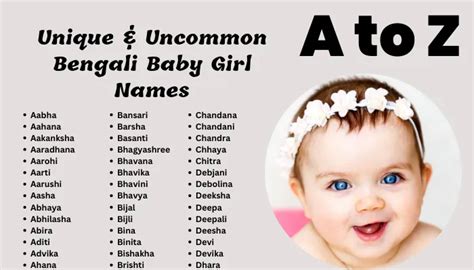 Unique & Uncommon Bengali Baby Girl Names » NAMESIDEA.IN