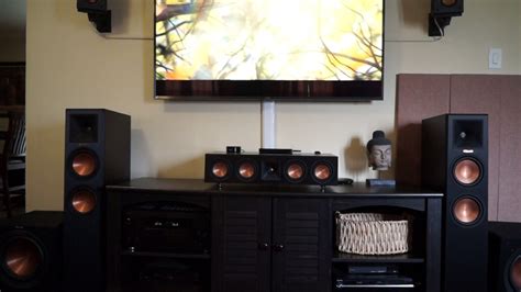 Klipsch Premiere,Onkyo setup with Dolby Atmos Demo LEAF - YouTube