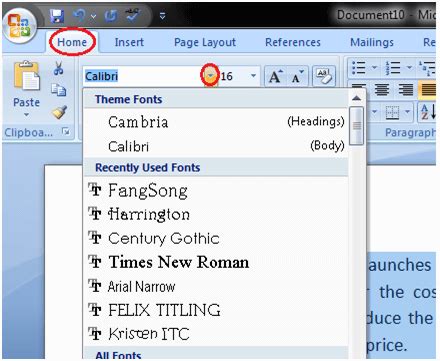 How to Change Font Style in MS Word - ncert books