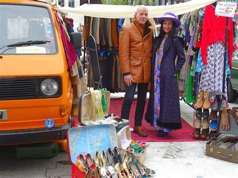 Vintage Vixen: On The Road Again - The Classic Car Boot Sale,King's Cross, London