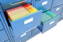 Drawers Of Filing Cabinet Free Stock Photo - Public Domain Pictures