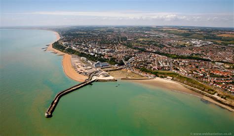 Folkestone Harbour from the air | aerial photographs of Great Britain ...