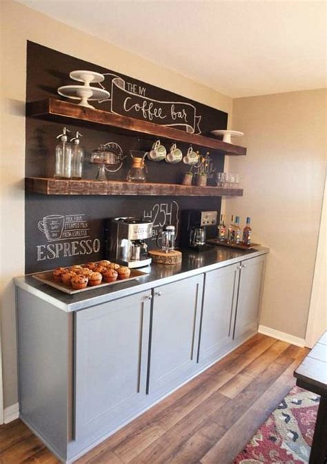 25 DIY Coffee Station Ideas You Need To Copy | HomeMydesign