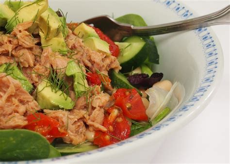 Tuna and Cannellini Bean Salad | Healthy Home Cafe