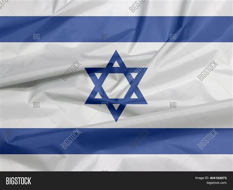 Fabric Flag Israel. Image & Photo (Free Trial) | Bigstock