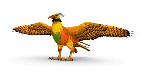 LowPoly the Mythical Bird Predator Roc - Buy Royalty Free 3D model by ...