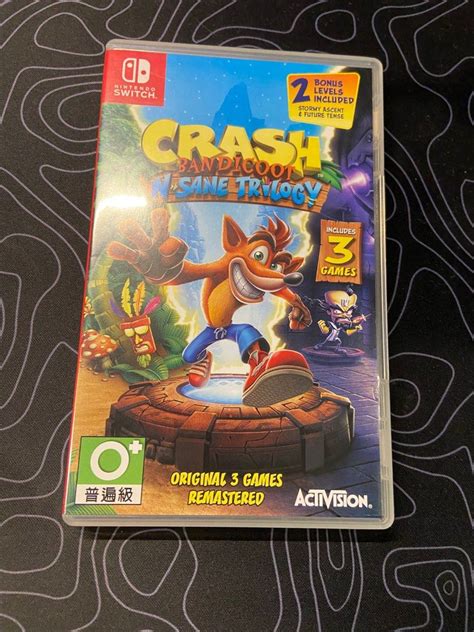 Crash Bandicoot N Sane Trilogy (Nintendo Switch), Video Gaming, Video Games, Nintendo on Carousell