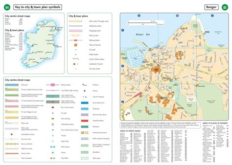 Comprehensive Road Atlas Ireland [New Edition] by Collins Maps ...