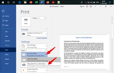 How to Print Double-Sided (Duplex Printing) in Word - OfficeBeginner