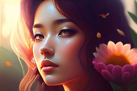 Color portrait of a girl, lany, divat, bor, portre, arca, sminkeles, szines, HD wallpaper | Peakpx