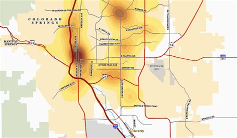 Map Of Fountain Colorado Overdose Maps Show Progression Of the Opioid ...