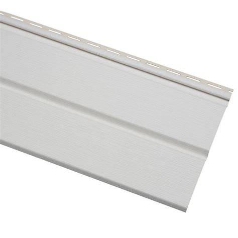 Ply Gem 12.75 in. x 0.5 in. Rectangular White Weather Resistant Vinyl ...