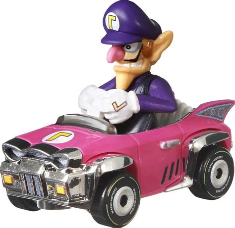 Toys & Hobbies Details about Hot Wheels Mario Kart WALUIGI Diecast Car Badwagon "RARE ...
