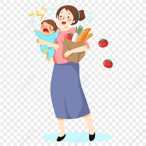 busy mothers - Clip Art Library