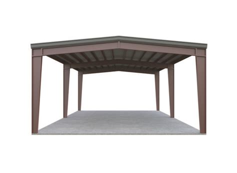 24x30 Carport Package - Two Car Metal Carport | General Steel Shop