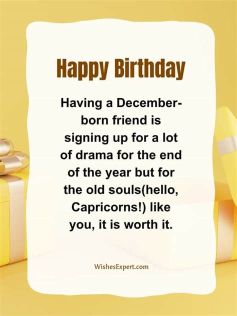 25 Best Happy Birthday December Wishes And Messages