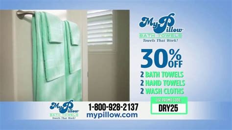 My Pillow Bath Towels TV Commercial, 'Brand New Product: 30 Percent Off ...