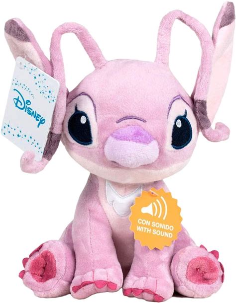 Disney Peluche Angel Fidanzata di Stitch con Il Suono 30cm : Amazon.it: Giochi e giocattoli