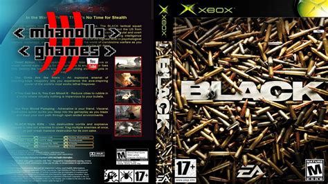 Jogo BLACK do PS2 no XBOX 360. - YouTube