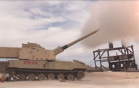 US Army with M1299 howitzer achieved a record by firing at the highest ...