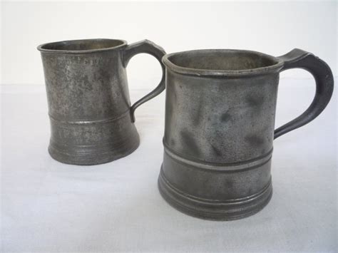 Two tin mugs - England - 19th century - Catawiki