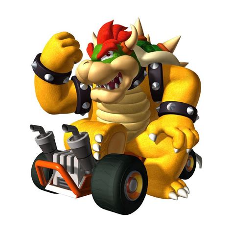 Bowser - Antagonists Wiki | Mario kart, Mario kart ds, Mario kart characters