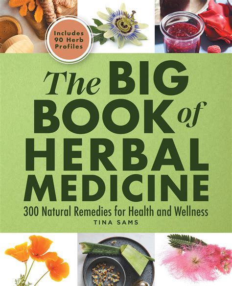 The Big Book of Herbal Medicine: 300 Natural Remedies for Health and Wellness by Tina Sams ...