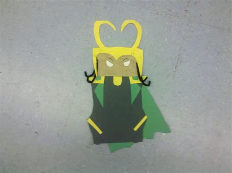 Paperbag puppet loki | Crafts, Nerd, Loki