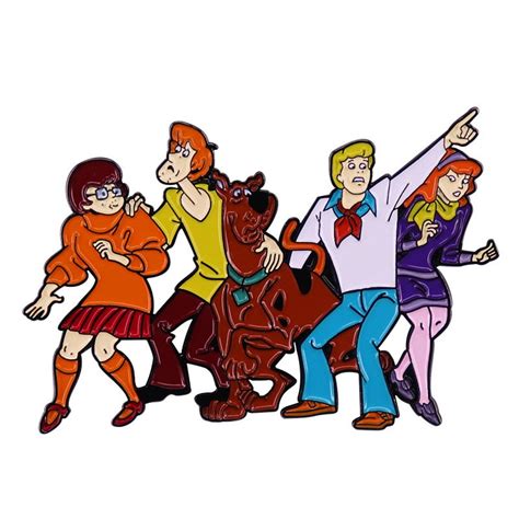 Scooby Doo 70's 80's 90's Cartoon Metal Enamel Pin - Etsy