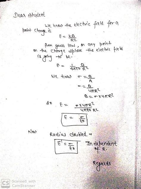 Spherical charge conductor has sigma as the surface charge density if ...