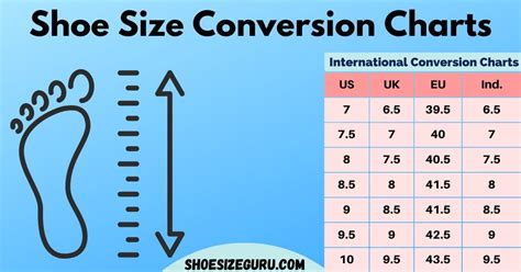 International Shoe Size Conversion Charts » US | UK | EURO