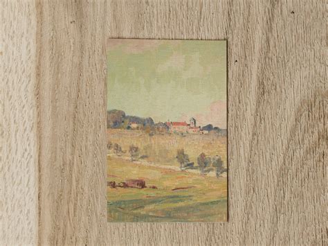 Landscape Wall Art French Countryside Oil Painting French - Etsy