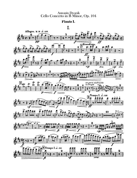 Cello Concerto, Op.104 (Dvořák, Antonín) - IMSLP: Free Sheet Music PDF ...
