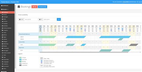 Panda Resort 8 - CMS for Single Hotel - Booking System by pandao ...