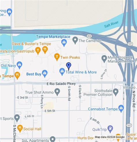 Tempe Marketplace - Google My Maps