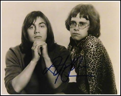 #8-Elton John and Bernie Taupin 8x10 Photograph, signed photosROCK STAR ...