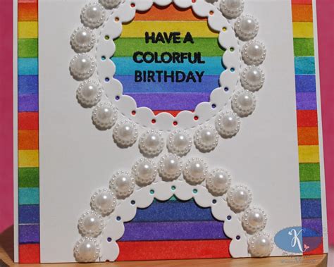 Colorful Rainbow Birthday Card - 2