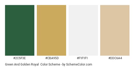 Green And Golden Royal Color Scheme » Beige » SchemeColor.com