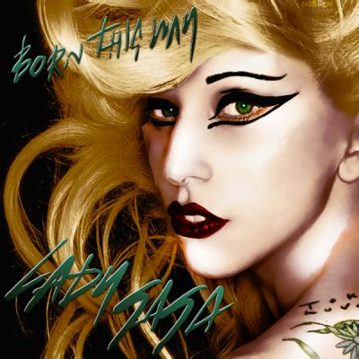 heidi montag fashion: lady gaga born this way album cover