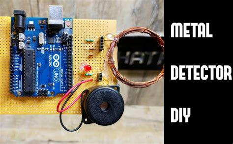 DIY Metal Detector using Arduino step by step - TECHATRONICS