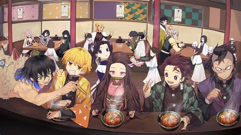 Inosuke Hashibira Nezuko Kamado Tanjiro Kamado Zenitsu Agatsuma HD Demon Slayer Kimetsu no Yaiba ...