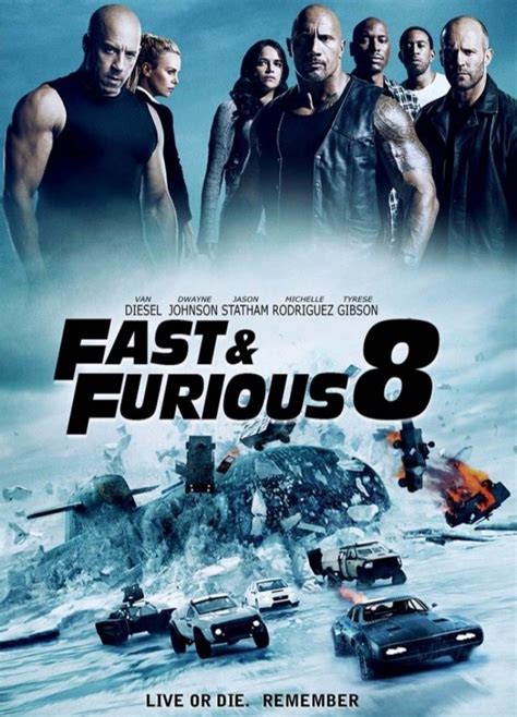 Fast and Furious 8 | Fast and furious, Furious movie, Movie covers