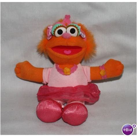 2003 Fisher Price Sesame Street Ballerina Zoe Plush on eBid United ...