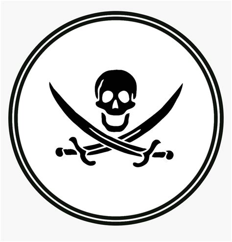 Black Pearl Jolly Roger, HD Png Download - kindpng